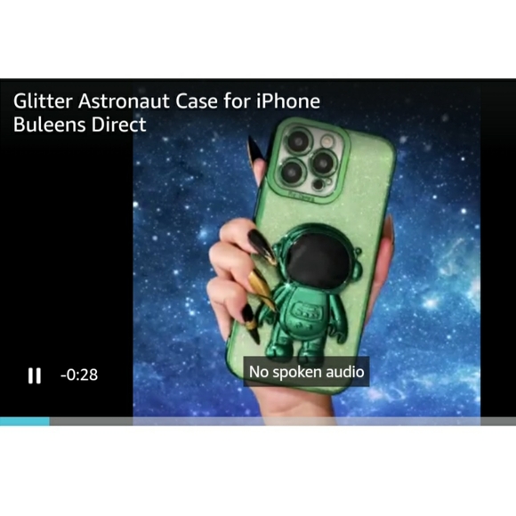 Buleens for iPhone 12 Case Astronaut - Picture 2 of 7